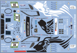 Decal Porsche 911 GT3-R Lionspeed Motorsport 24H Nurburgring 2023 #24 FFSFD1019v84 Scale 1:32